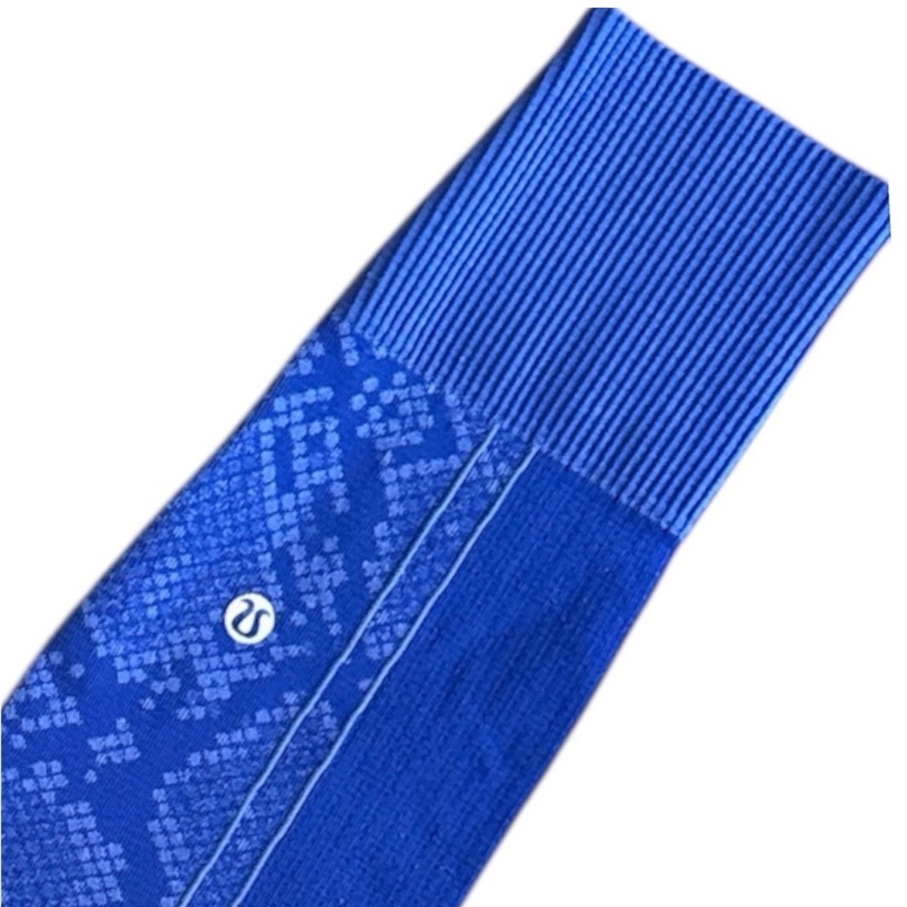Lululemon Ebb To Street Pant Yoga, Gym leggings Heathered Sapphire Blue Large - Picture 9 of 9